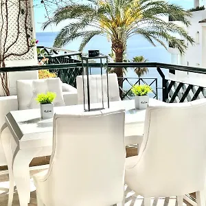 Mi Capricho 4c Beachfront -apartment With Sea View - Costa Del Sol Apartment
